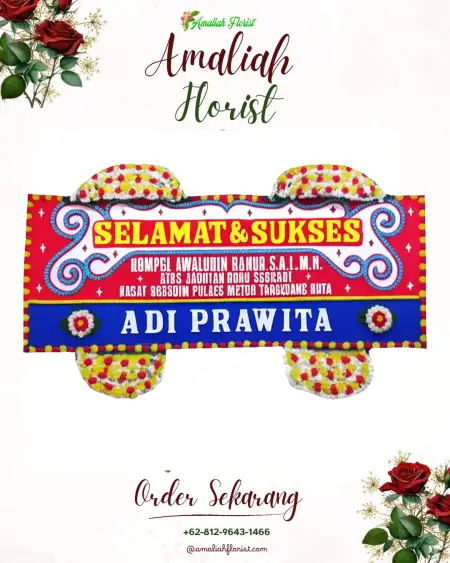 Papan Bunga Ucapan Selamat Tapin Utara