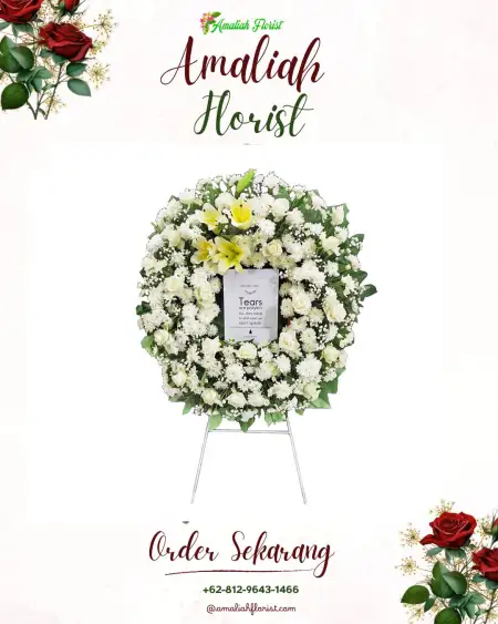 Krans Bunga Duka Tapin Utara